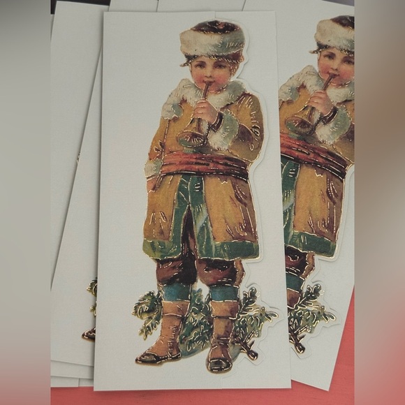 Christmas Cards Vintage Inspired Dutch Boy in Traditional Costume (6) Italy - Picture 6 of 11